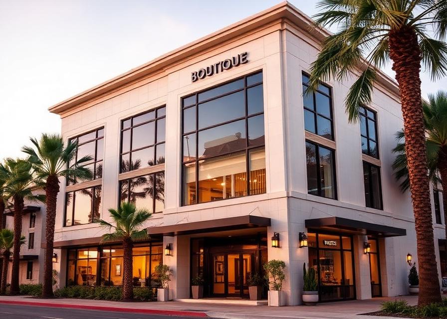 Boutique Hotel Pasadena location