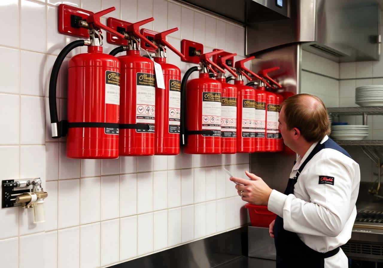 Restaurant Fire Extinguisher Conversion